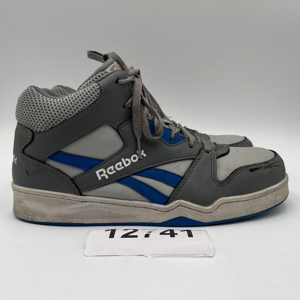 Reebok High Top Sneakers Mens 10 Grey Fair ASTM F2413-18 Work Shoes